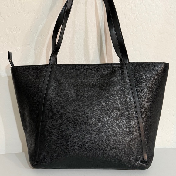 Michael Kors Whitney Large Black Pebble Leather Tote - Picture 2 of 10
